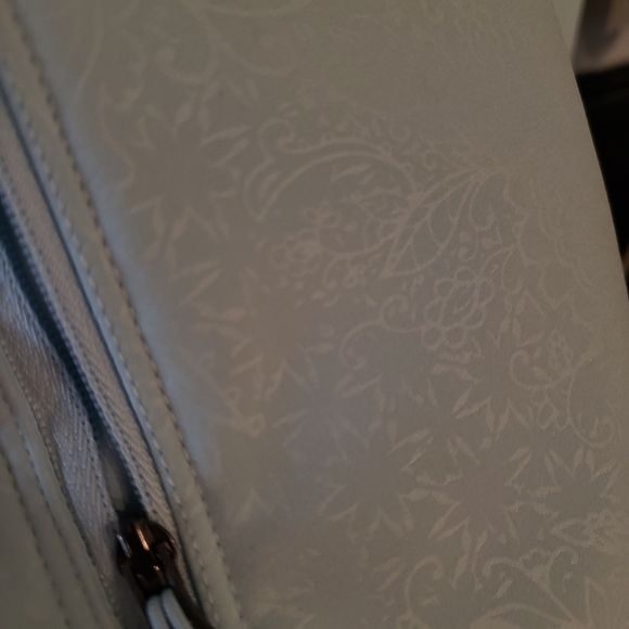 Eddie bauer light blue fleece lined winter coat - Picture 6 of 7